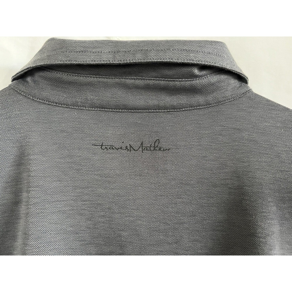 Travis Mathew Polo Shirt‎ Short-Sleeved Men's XL Gray - Picture 3 of 6